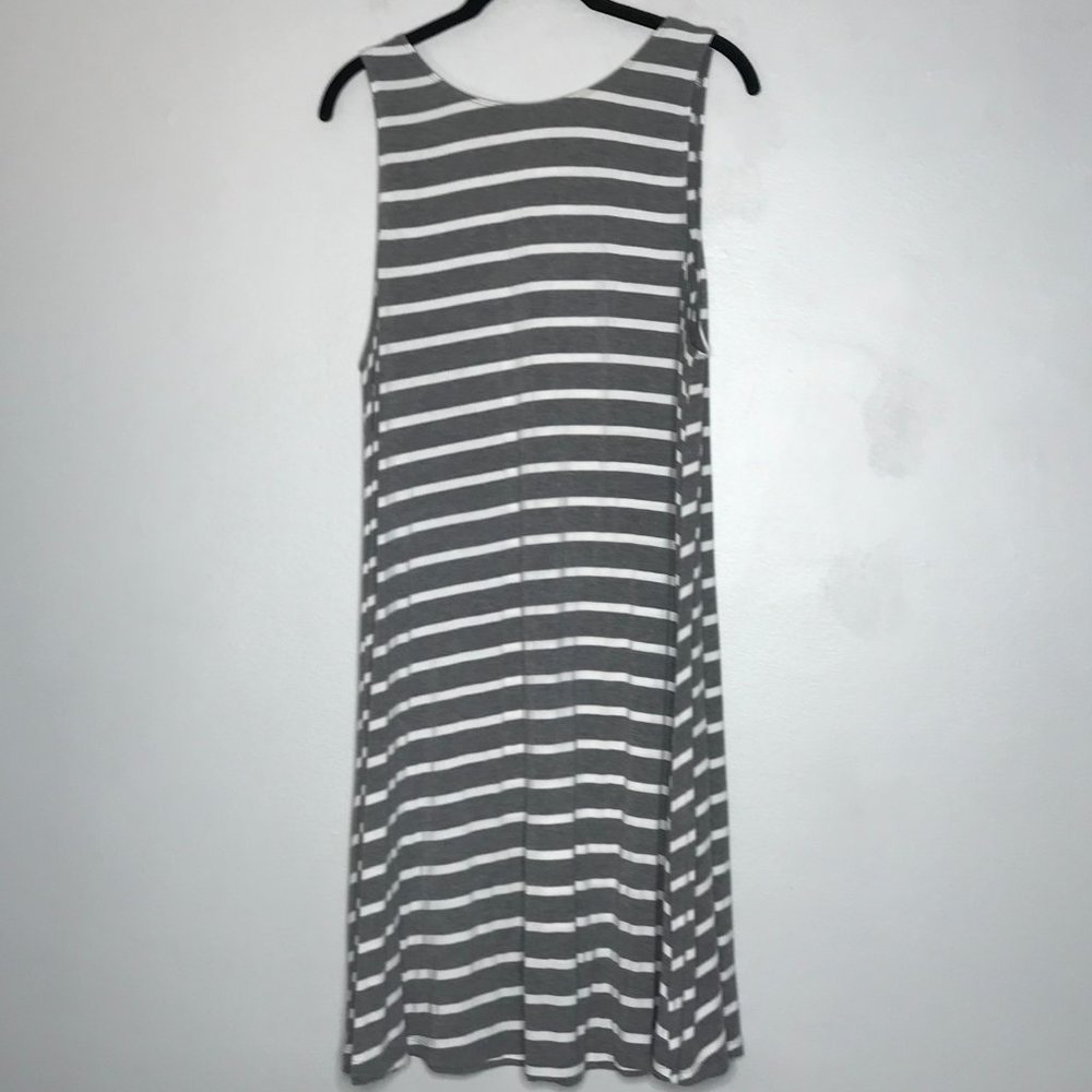 Old Navy Stripe Sleeveless Swing Dress Size XL